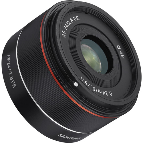 Samyang AF 24mm f/2.8 FE Lens for Sony E SYIO24AF-E B&H Photo