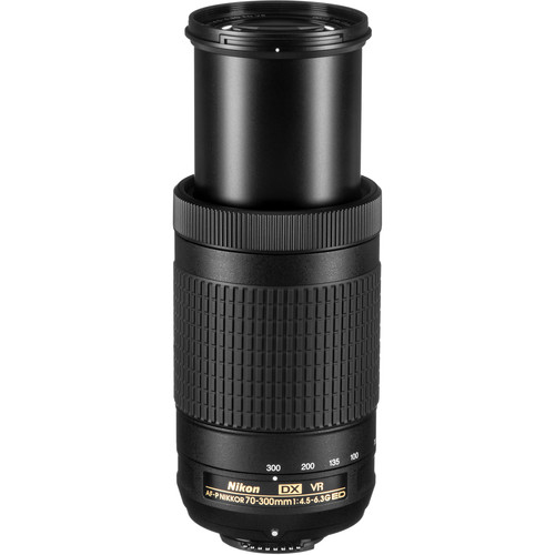 Nikon AF-P DX NIKKOR 70-300mm f/4.5-6.3G ED VR Lens 20062B B&H