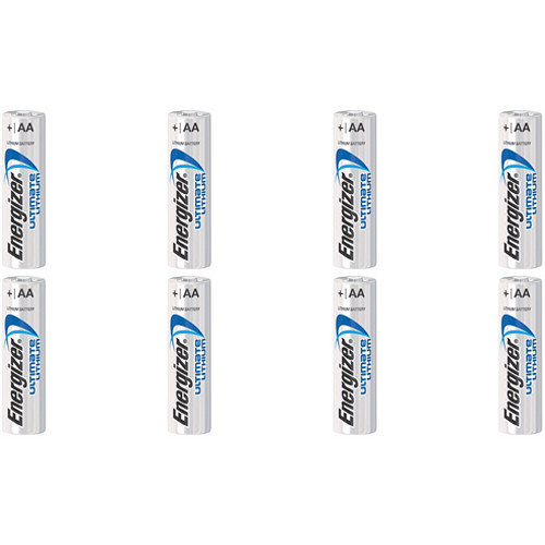 8 Pack of Energizer Lithium Batteries 