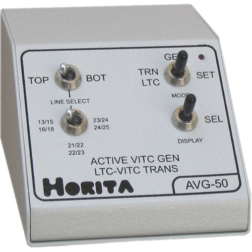 Horita Company. VLR-100 VITC/ LTC Reader