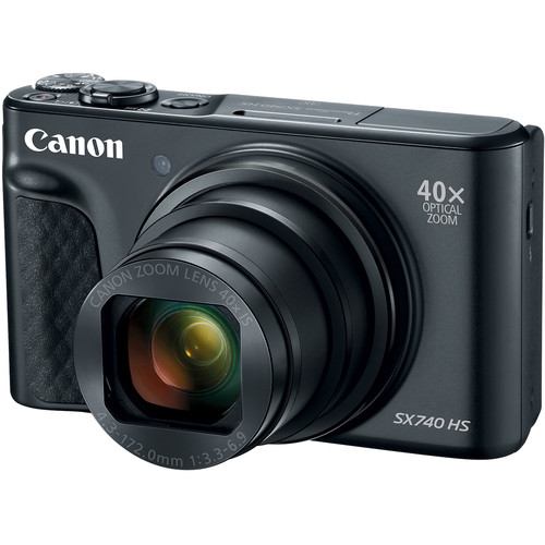 CANON Canon PowerShot SX740 HS Digital Cameras - Black