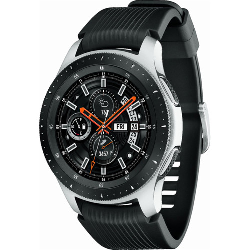 Samsung Galaxy Watch (Silver, 46mm, Bluetooth) SM-R800NZSAXAR