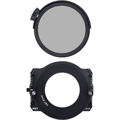 H&Y Filters Drop-In K-Series Neutral Density 0.9 and Circular Polarizer  Filter (3-Stop)