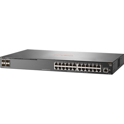 Aruba 2930F 24-Port Gigabit Ethernet Switch with Four JL259A#ABA