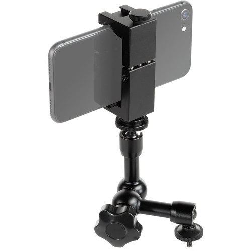 Hemmotop Magic Arm 11 Inches with Super Clamp Articulating Friction Arms  for iPhone LCD Monitor Clamp Holder Mounts Kit Adjustable MS01