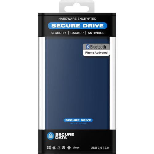 SecureDrive BT 1TB Encrypted HDD SD-BT-12-BU1000GB