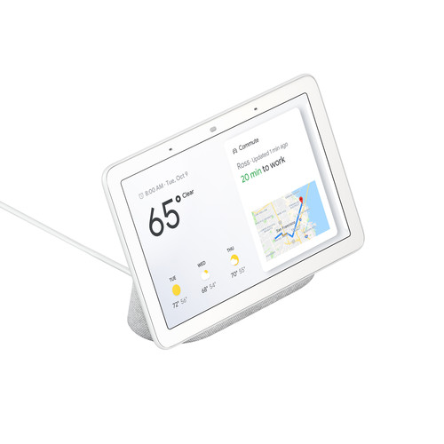 google home hub box size