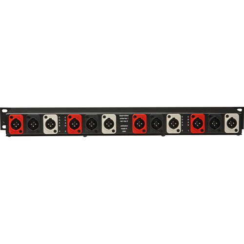 Whirlwind Multisplitter 4 - Rack-mountable Microphone MLTSP1X3