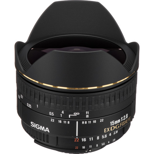 Sigma 15mm f/2.8 EX DG Diagonal Fisheye Lens for Nikon F 476306