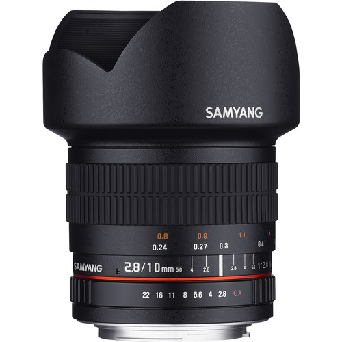 Samyang 10mm f/2.8 ED AS NCS CS Lens for Micro Four SY10M-MFT