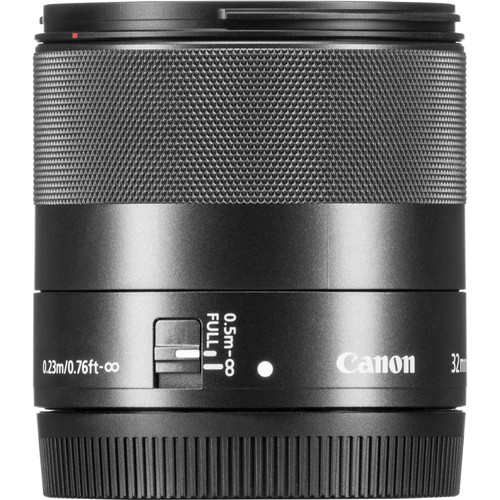 Canon EF-M 32mm f/1.4 STM Lens 2439C002 B&H Photo Video