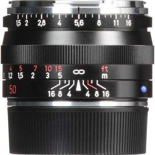 ZEISS C Sonnar T* 50mm f/1.5 ZM Lens (Black)