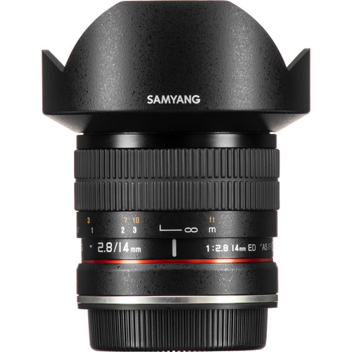 Samyang 14mm ED AS UMC Lens for Canon EF SYAE14M-C B&H