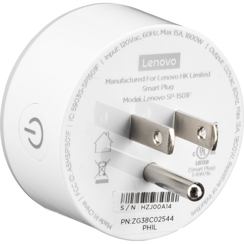 Lenovo Za7f0000ww Smart Plug