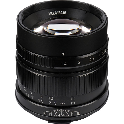 7artisans Photoelectric 55mm f/1.4 Lens for Leica L (Black)