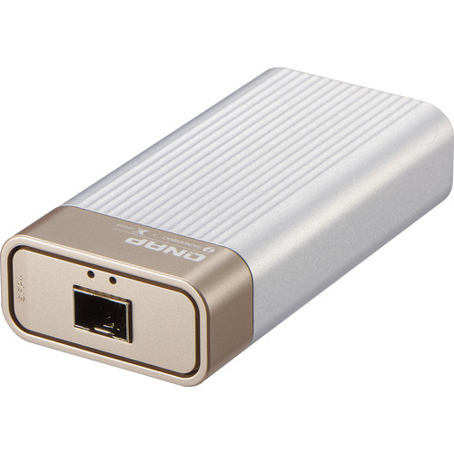 QNAP Thunderbolt 3 to 10 Gb/s SFP+ Adapter QNA-T310G1S B&H Photo