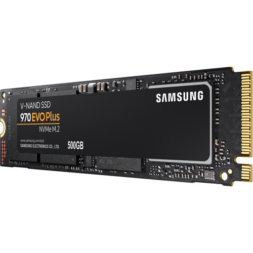 Samsung 500GB 970 EVO Plus NVMe M.2 Internal SSD MZ-V7S500B/AM