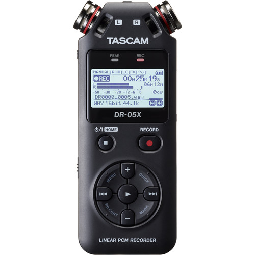 TASCAM DR-05X 2-Input / 2-Track Portable Audio Recorder DR-05X