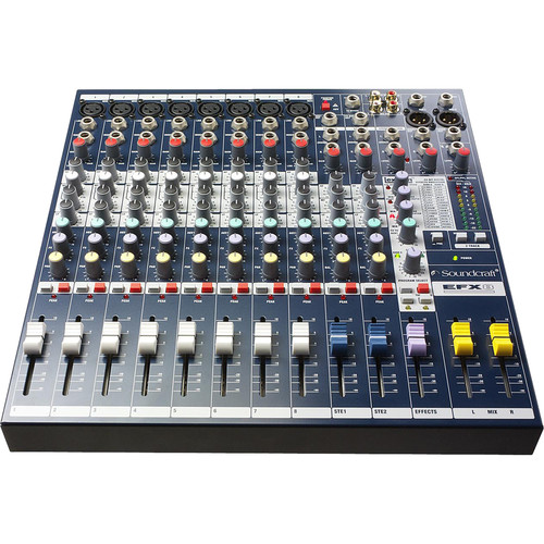 Soundcraft EFX 8-Channel Mixer With Built In Lexicon