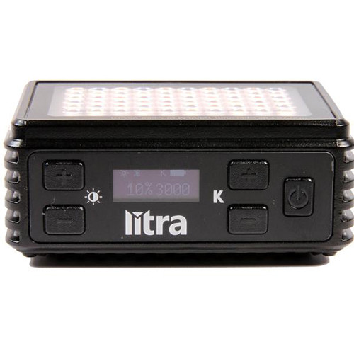 LITRA LitraPro Bi-Color On-Camera Light with Dome LP1200 Bu0026H