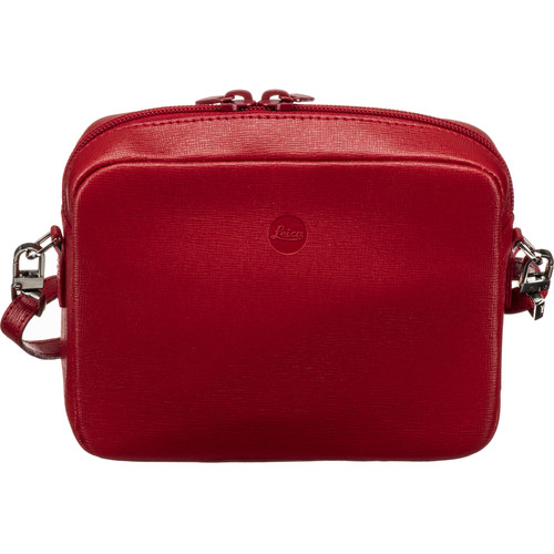 Leica C-Lux Andrea Leather Handbag, Red - Leica Store Miami
