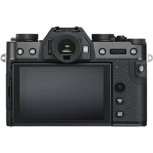 Rear View of the Fujifilm X-T30