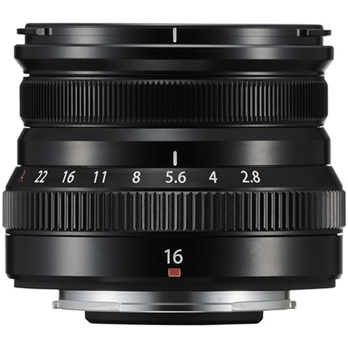 FUJIFILM XF 16mm f/2.8 R WR Lens (Black) 16611655 B&H Photo Video