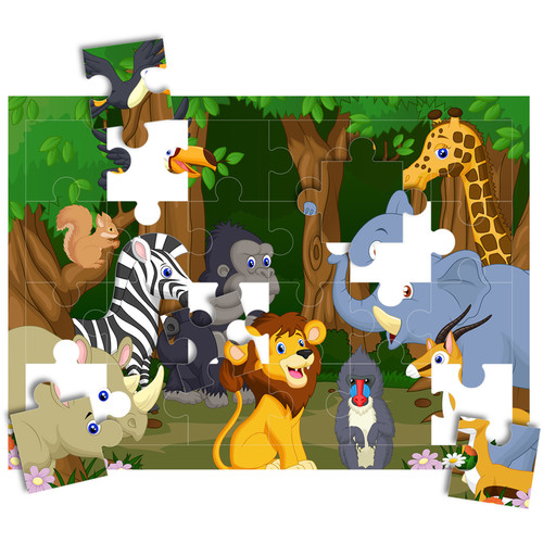 HamiltonBuhl PZZL-1225 Print-A-Puzzle Pre-perforated Printable