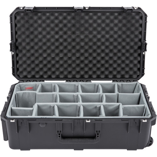 SKB iSeries 3016-10 Case with Think Tank Photo Dividers & Lid Foam (Black)