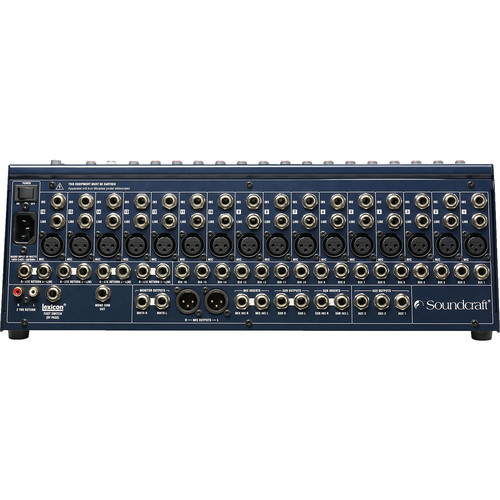 Soundcraft FX16ii 16-Channel Mixer with Built-In Lexicon Effects Processor