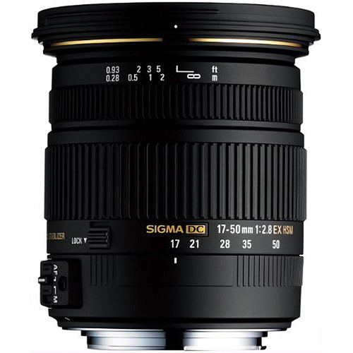 Sigma 17-50mm f/2.8 EX DC HSM Lens for Sony A 58C205 B&H Photo