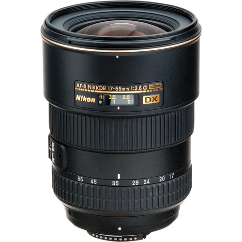 Nikon AF-S DX Zoom-NIKKOR 17-55mm f/2.8G IF-ED Lens 2147 B&H