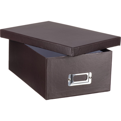 Lineco 613-1512 Bulk Photo Storage Box (Without Envelopes, 15.5 x 12 x 5,  Black)