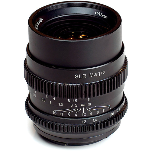 SLR Magic Cine 35mm f/1.2 FE Lens for Sony E-Mount SLR-3512FE