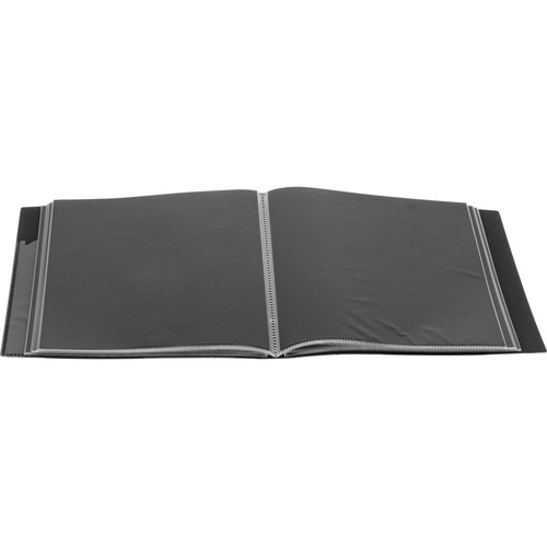 11X17 Binder - Black Art Portfolio Folder, 24-Pocket, Archival Quality