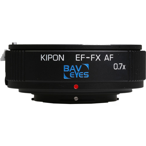 KIPON Baveyes 0.7x AF Lens Mount Adapter for Canon EF-Mount Lens to  FUJIFILM X-Mount Camera