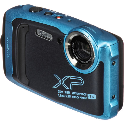 FUJIFILM FinePix XP140 Digital Camera (Sky Blue) 600020656 B&H