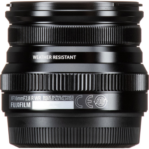 FUJIFILM XF 16mm f/2.8 R WR Lens (Black)