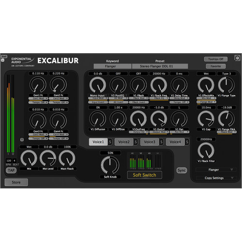 iZotope Exponential Audio Excalibur Multi-Effects 10-EXCLBR B&H