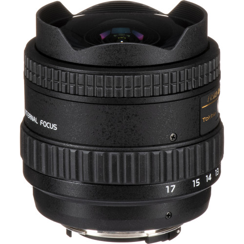 Tokina 10-17mm f/3.5-4.5 AT-X 107 DX AF Fisheye Lens for Nikon F