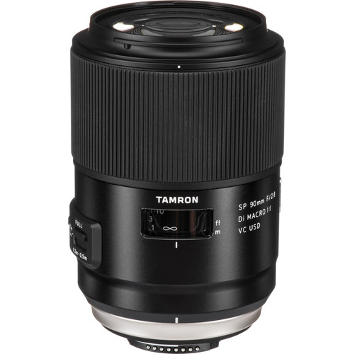 Tamron SP 90mm f/2.8 Di Macro 1:1 VC USD Lens for Nikon F