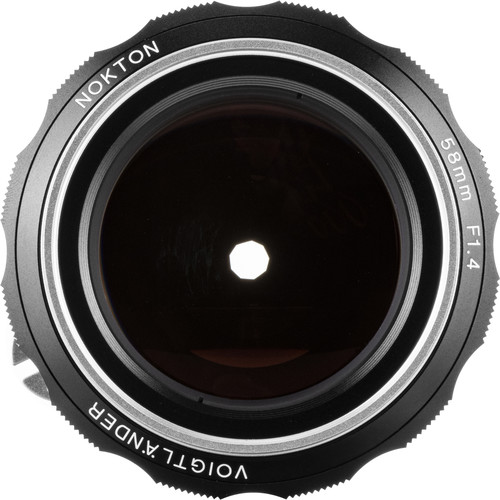 Voigtlander Nokton 58mm f/1.4 SL II S Lens (Silver) BA243J B&H