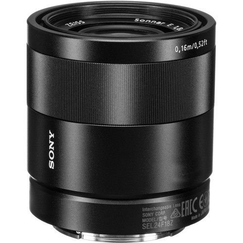 Used Sony Sonnar T* E 24mm f/1.8 ZA Lens SEL24F18Z B&H Photo