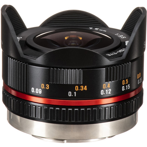 Samyang 7.5mm f/3.5 UMC Fisheye MFT Lens - Black SY75MFT-B B&H