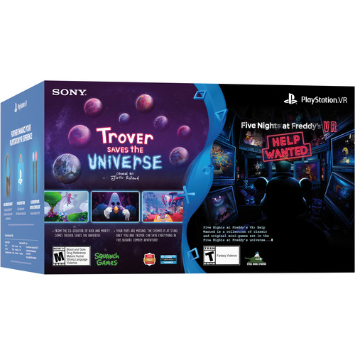  PlayStation VR - Trover + Five Nights Bundle : Video Games