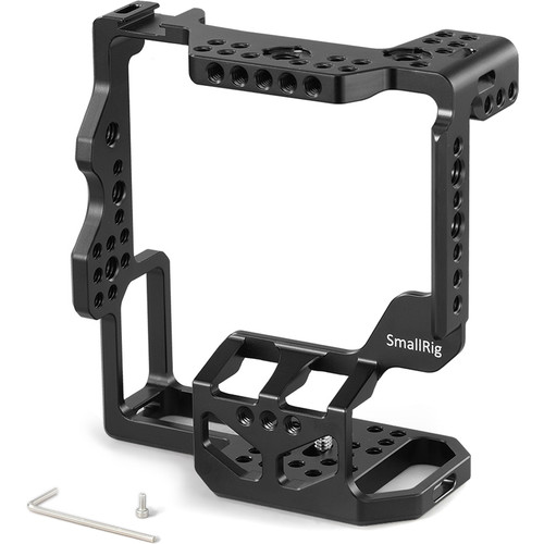  SmallRig A7RIII / A7III / A7M3 Camera Cage for Sony A7RIII /  A7III / A7M3 Camera (ILCE-7RM3 / A7R Mark III), w/Shoe Mount, Built-in NATO  Rail, Accessible for Sony XLR-K2M/K1M