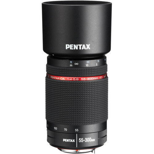 Pentax HD Pentax-DA 55-300mm f/4-5.8 ED WR Lens 22270 B&H Photo