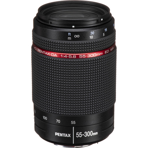 Pentax HD Pentax-DA 55-300mm f/4-5.8 ED WR Lens 22270 B&H