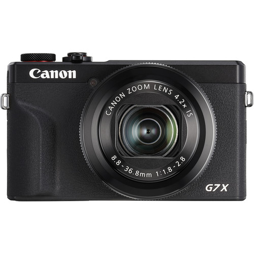  Canon PowerShot Digital Camera [G7 X Mark II] with Wi-Fi &  NFC, LCD Screen, and 1-inch Sensor - Black, 100-1066C001 : Electronics