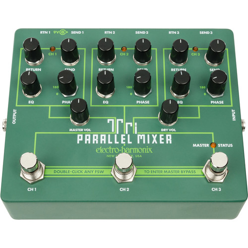 Børnecenter Association nødvendig Electro-Harmonix Tri Parallel Mixer - FX Loop TRIPARALLEL B&H